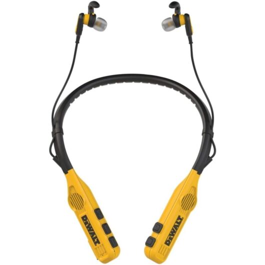 Dewalt - dwg Jobsite Pro Max Neckband Earphones with Built-in Speakers DWT1902093