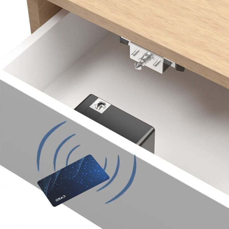 Diy Furniture Lock Hidden Electronic Wardrobe Lock for Wooden Cabinet, Locker, Drawer, Wardrobe Lock mumu