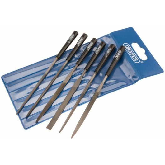 Draper 140mm Needle File Set (6 Piece) (82577)
