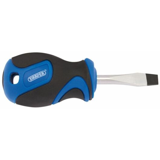 Draper - 6.0 x 38mm Plain Slot Screwdriver with Soft Grip Handles (48921)