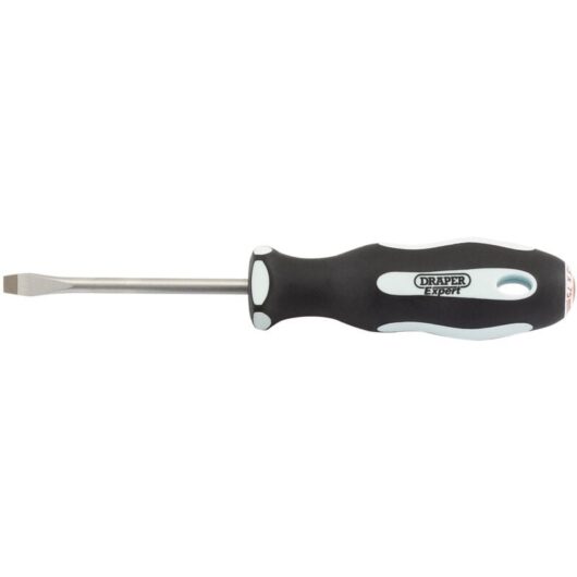 Draper - Expert Plain Slot 5.5 x 75mm Soft Grip Screwdrivers (34976)