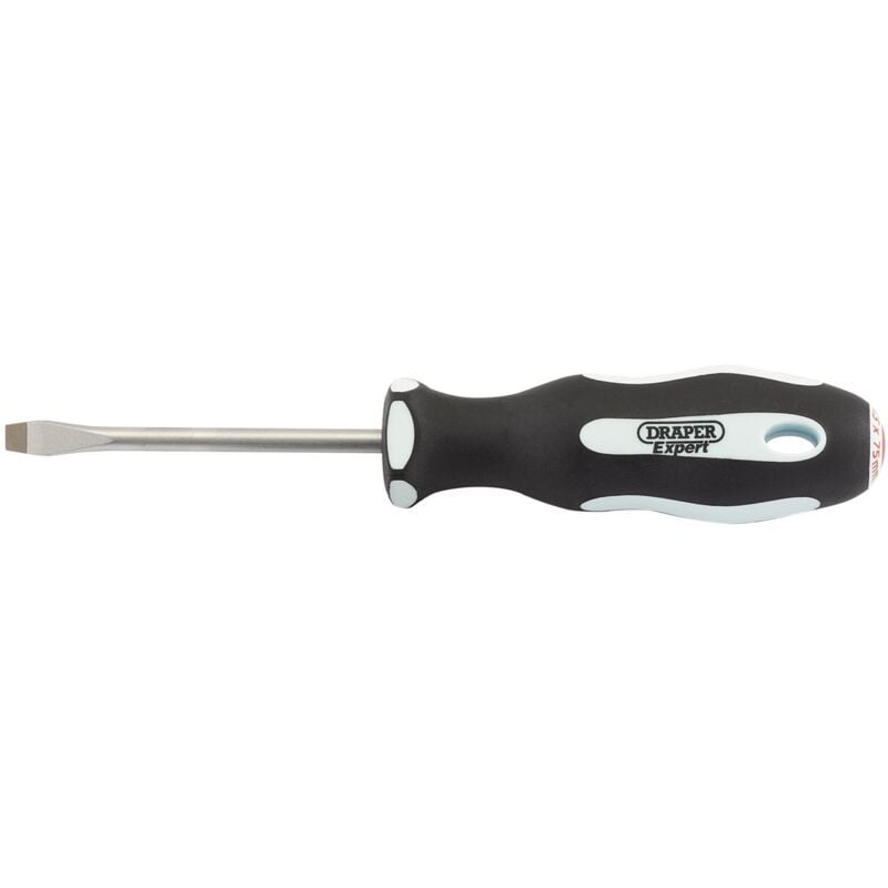 Draper - Expert Plain Slot 5.5 x 75mm Soft Grip Screwdrivers (34976)