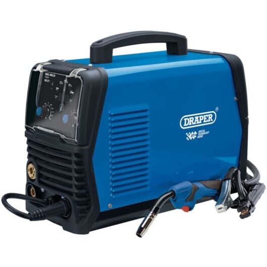 Draper - Gas/Gasless ac/dc mig Aluminium Welder Dti, 160A (70048)