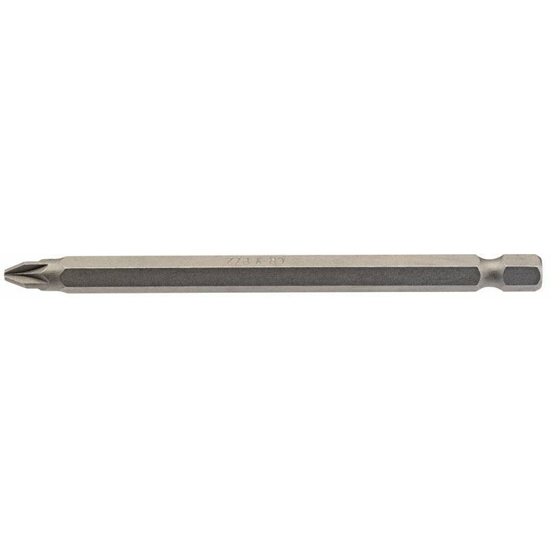 Draper No.2 1/4 Hex. PZ Type Insert Bit 100mm Long x 1 (64362)