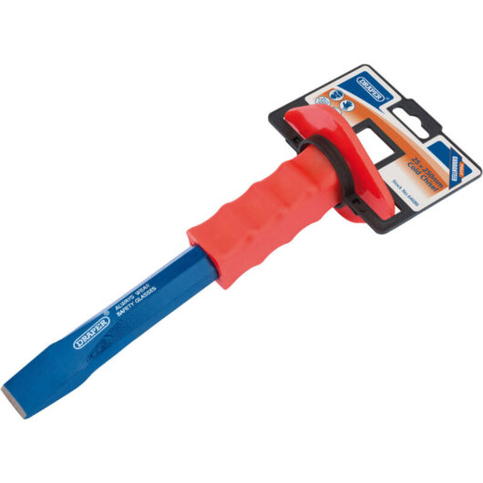 Draper - Octagonal Shank Cold Chisel with Hand Guard (25 x 250mm) (64686)