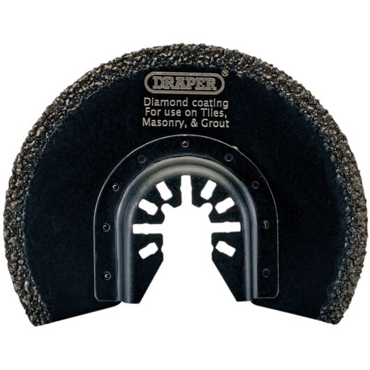 Draper - Oscillating Multi-Tool Diamond Coated Cutting Blade, 88mm (70469)