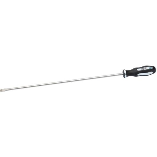Draper - Plain Slot Extra Long Reach Soft Grip Screwdriver (8 x 450mm) (63592)