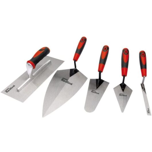 Draper Tools - r-l s/g Trowel Set 5 Piece - 69153