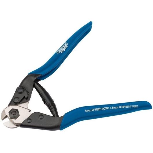 Draper - Wire Cutters Steel Wire Rope & Spring Pliers Fence Cutting 190mm 57768