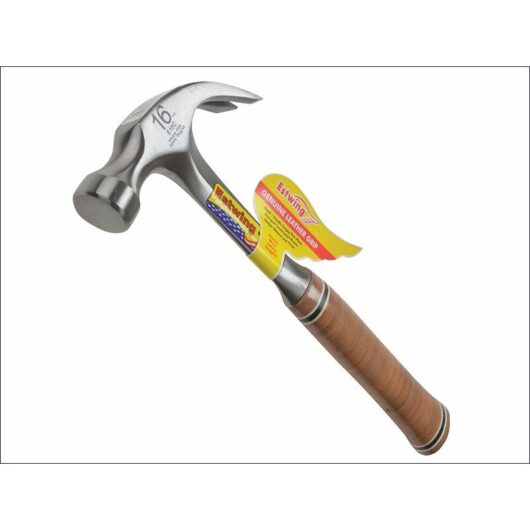 Estwing - E16C Curved Claw Hammer - Leather Grip 450g (16oz) ESTE16C