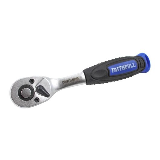 Faithfull - 1/4in Drive Quick Release Ratchet Handle FAISOCRAT14Q