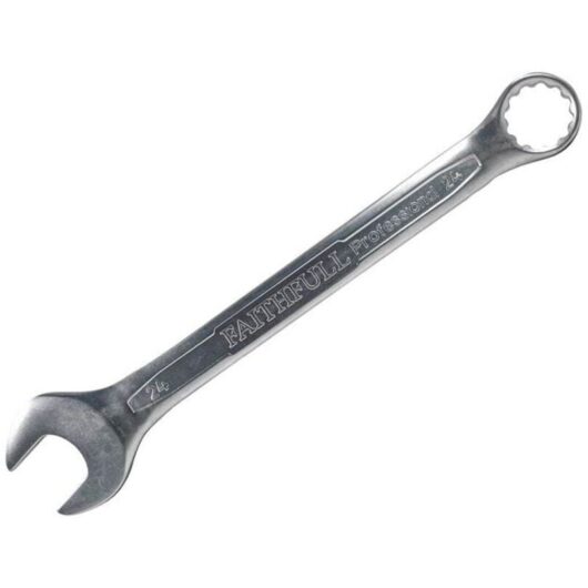 Faithfull - Combination Spanner cv Satin Finish 24mm FAISPAC24