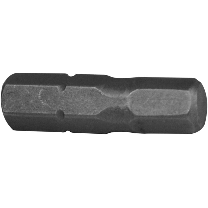 Faithfull FAISBH625 Hex 6 S2 Grade Steel Screwdriver Bits Set of 3, 25mm Length