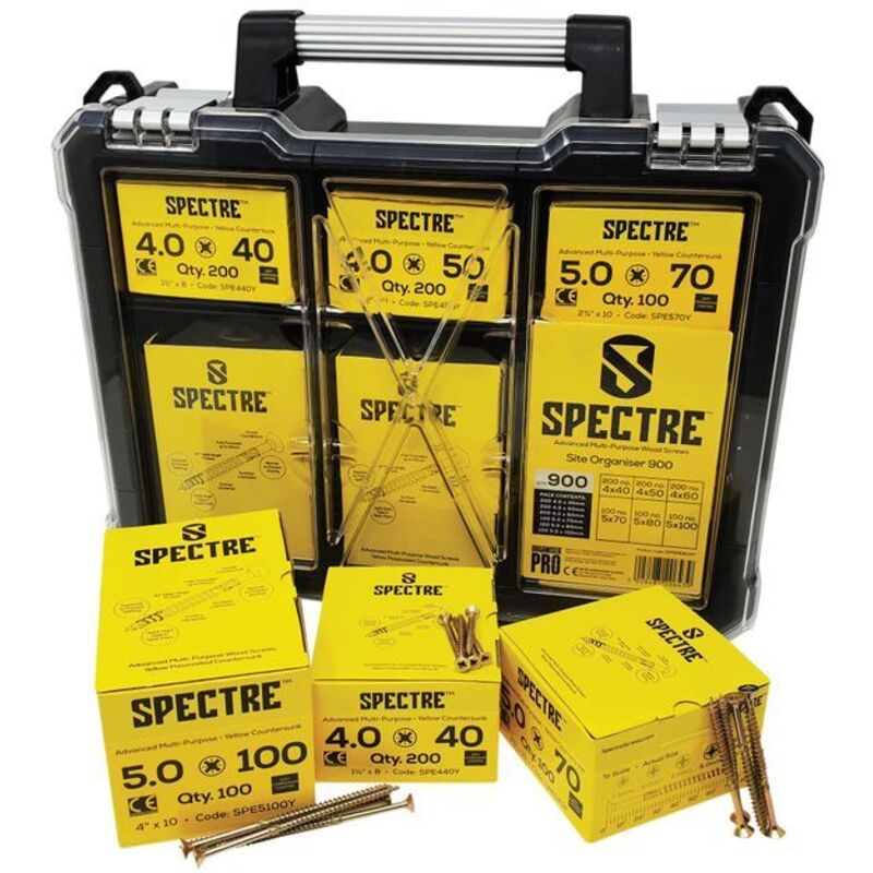 Faithfull - Forgefix Spectre Site Organiser 900 Piece
