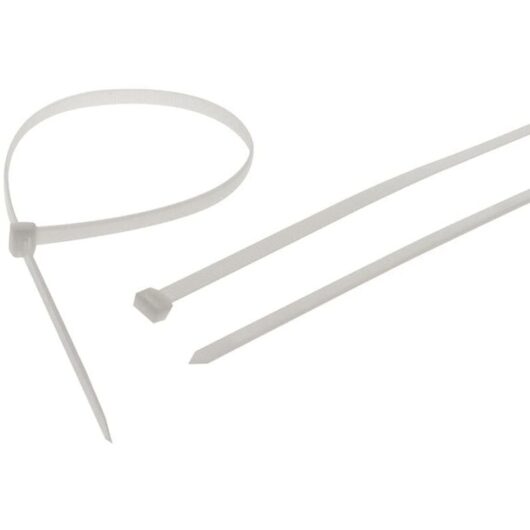 Faithfull - Heavy-Duty Cable Ties White 9.0 x 905mm (Pack 10) FAICT900WHD