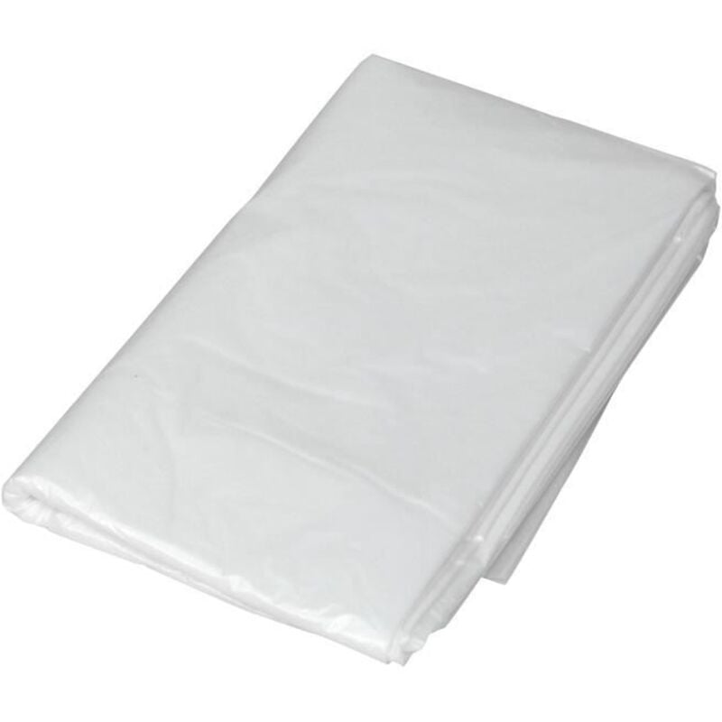 Faithfull Light-Duty Polythene Dust Sheet 3.6 x 2.7 meters for Dust and Spill Protection