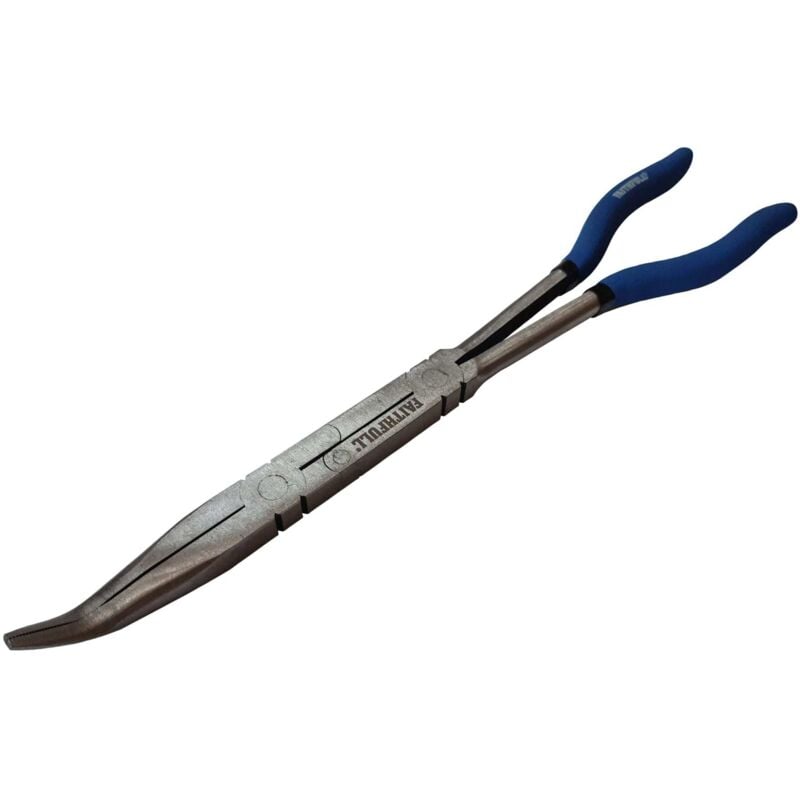 Faithfull - Long Reach Bent Nose Pliers 335mm (13in) FAIPLLN335B