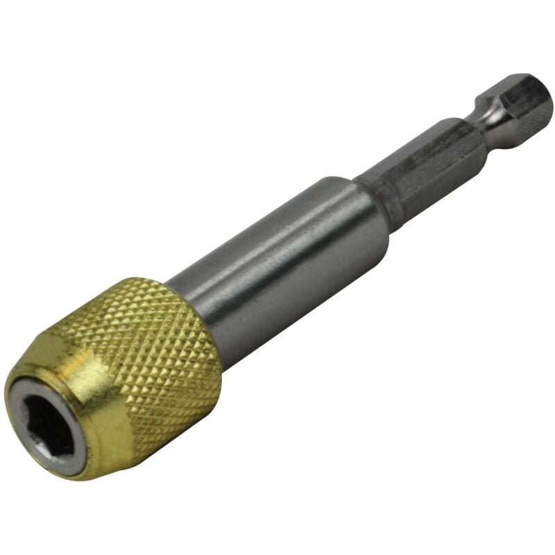 Faithfull - Magnetic Stainless Steel Quick-Release Bit Holder faisbmbhuniv