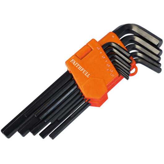 Faithfull - Metric Long Arm Hex Key Set, 13 Piece FAIHKS13ML