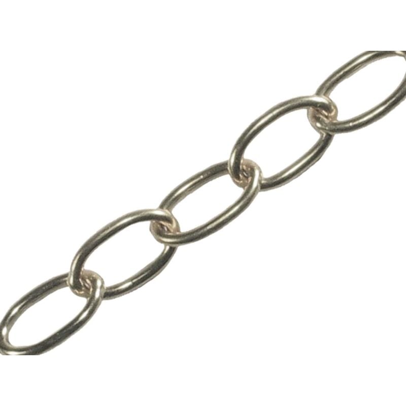 Faithfull - Oval Chain 1.8mm x 10m Chrome FAICHOC18