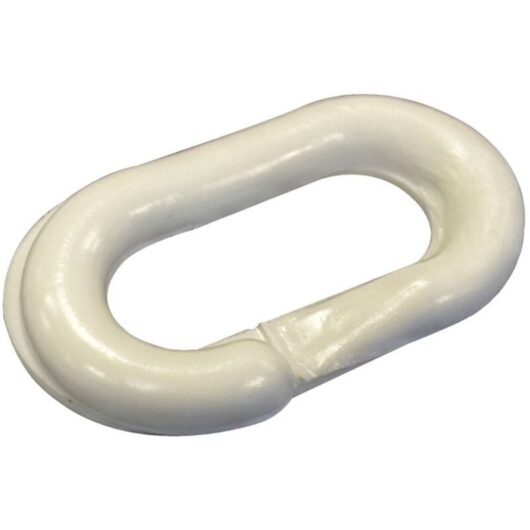 Faithfull Plastic Joining Links 8mm White (Pack 4) FAICHPJLW