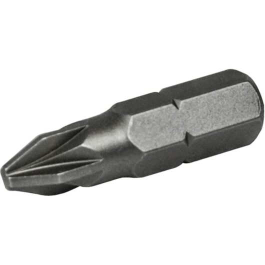 Faithfull - Pozi S2 Grade Steel Screwdriver Bits PZ2 x 25mm (Pack 25) FAISBPZ225B