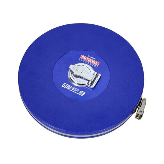 Faithfull - Rounded Long Tape 50m/165ft (Width 13mm) FAITM50M