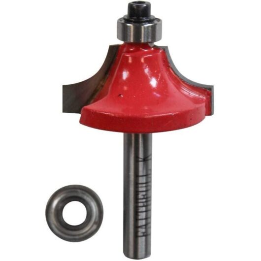 Faithfull - Router Bit tct 9.5mm Rounding Over 1/4in Shank FAIRB111