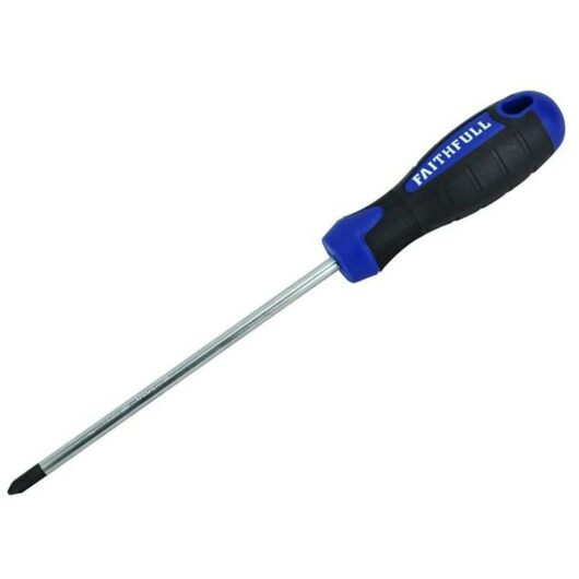 Faithfull - Soft Grip Screwdriver Phillips Tip PH2 x 150mm FAISDPH2150