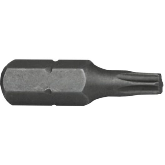 Faithfull - Star S2 Grade Steel Screwdriver Bits TX10 x 25mm Pack of 3 FAISBT1025