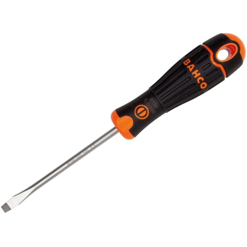 Fit Screwdriver Flared Slotted Tip 12.0 x 250mm BAH190120250 - Bahco