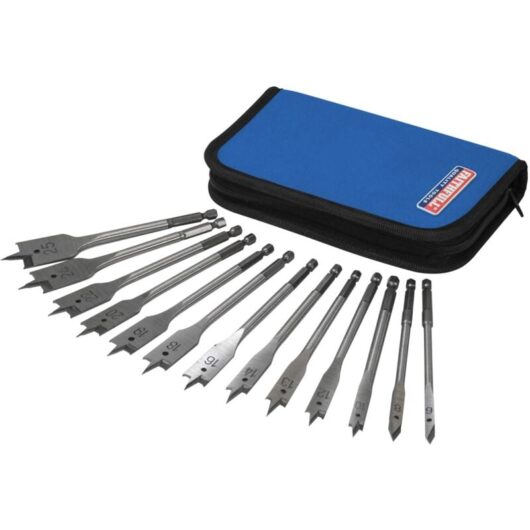 Flat Bit Set, 13 Piece FAIFBSET13E - Faithfull
