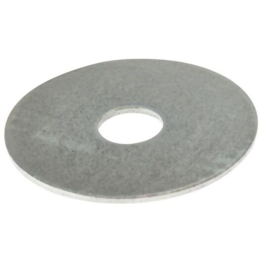 Flat Mudguard Washers zp M6 x 50MM Bag 10 - Forgefix