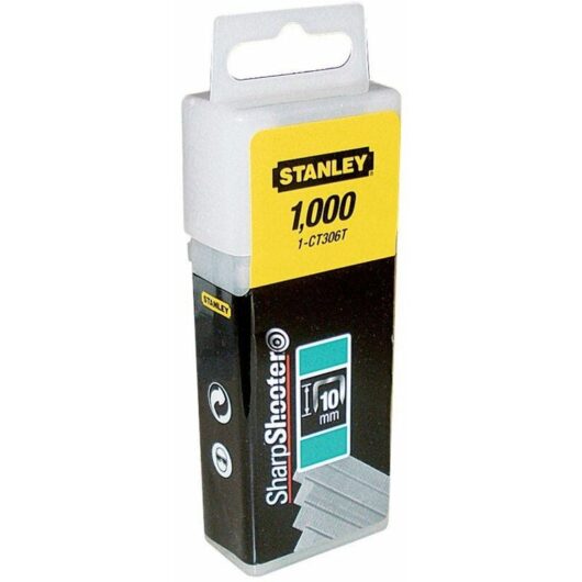 Flat Narrow Crown Staples 10mm CT306T (Pack 1000) - STA1CT306T
