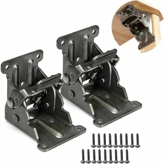 Folding Bracket Self-locking Hinges Wall Bracket Folding Folding Locking Extension Hinge Invisible Hinge,star light