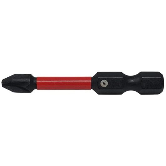 ForgeFast Pozidriv Compatible Impact Bit PZ3 x 50mm (Card 2) - Forgefix