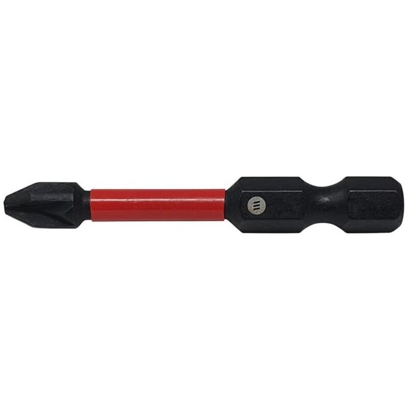 ForgeFast Pozidriv Compatible Impact Bit PZ3 x 50mm (Card 2) - Forgefix