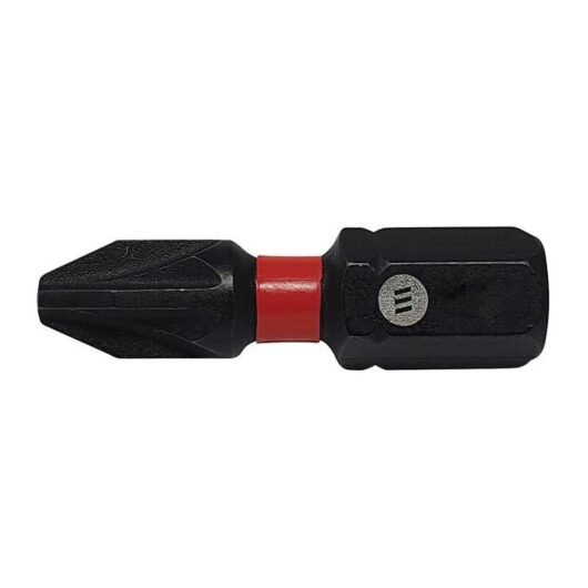 ForgeFast Pozidriv Compatible Impact Bit PZ4 x 25mm (Card 2) - Forgefix