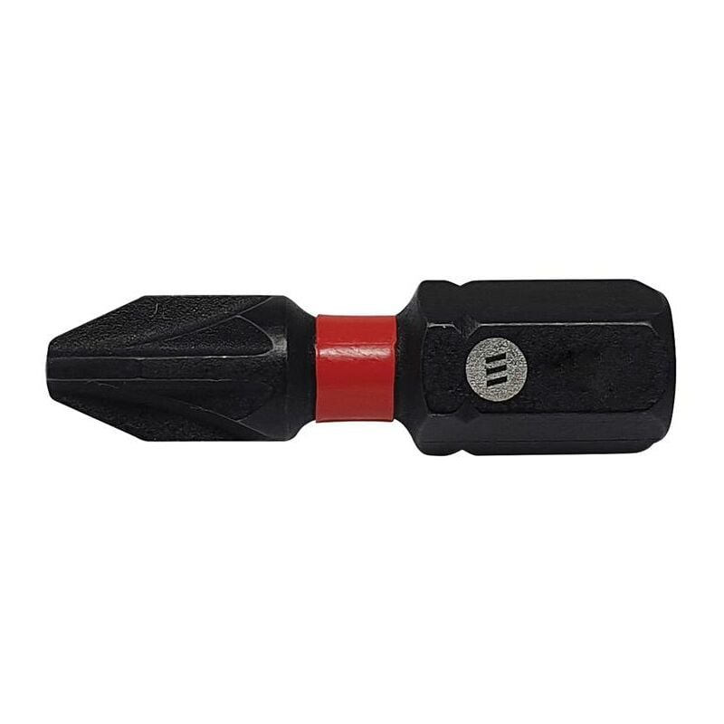 ForgeFast Pozidriv Compatible Impact Bit PZ4 x 25mm (Card 2) - Forgefix