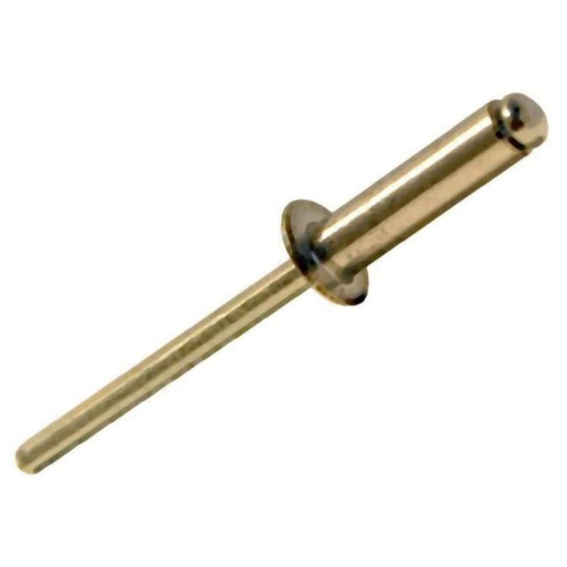 Forgefix - 100RIV408 Aluminium Rivets 4.0 x 8mm Bag of 100 FORRIV408M