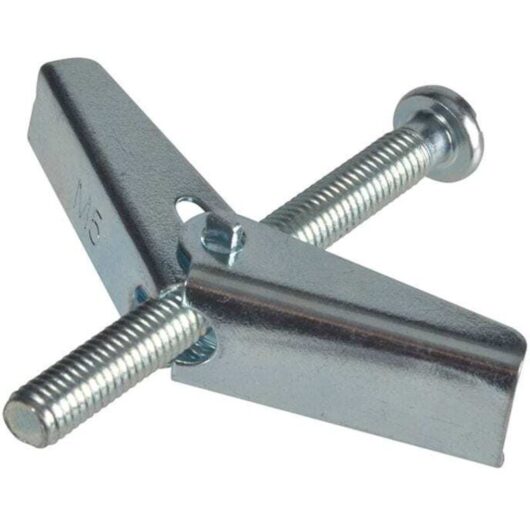 Forgefix - 10TOG550 Plasterboard Spring Toggle M5 x 50mm Bag 10 FORTOG550M
