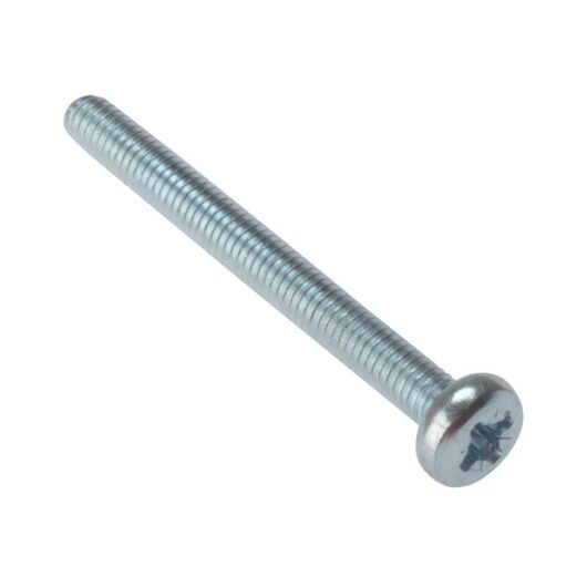 Forgefix - 25MSPH530 Machine Screw Pozi Compatible Pan Head zp M5 x 30mm Bag 25 FORMSPH530M