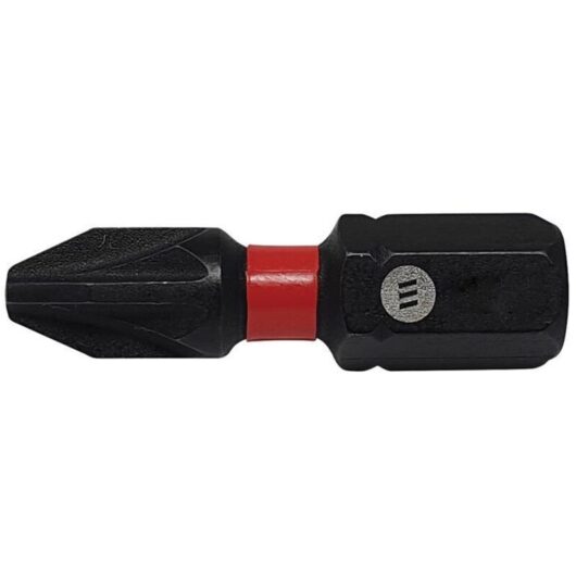 Forgefix - ForgeFast Pozidriv Compatible Impact Bit PZ2 x 25mm (Box 50) FORFFPZ225
