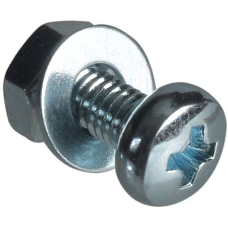 Forgefix - Machine Screw Pozi Pan Head zp M3 x 8mm Forge Pack 30