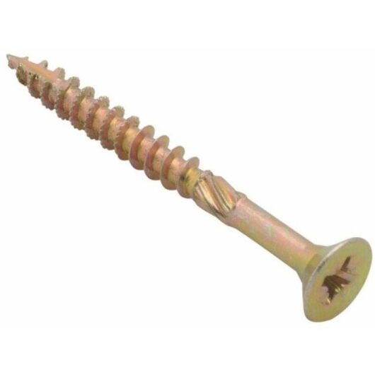 Forgefix - Spectre pz Compatible Wood Screw csk zyp 4.5 x 50mm Box 200 FORSPE4550Y