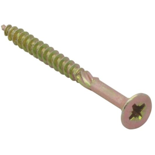 Forgefix - Spectre pz Compatible Wood Screw csk zyp 5.0 x 60mm Box 100 FORSPE560Y