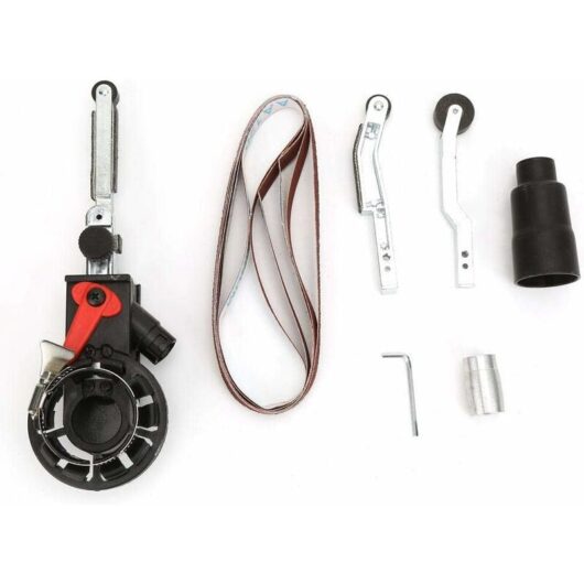 Héloise - Angle Grinder Belt Sander - Electric Angle Grinder Mini Belt Sander Sanding Head Adapter(M10)