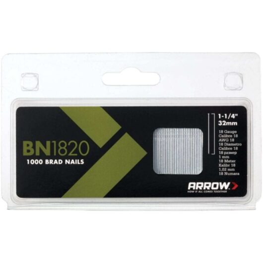 High-Quality 1000-Count Pack of 32mm Pneumatic Staple Points for PT18G Staplers