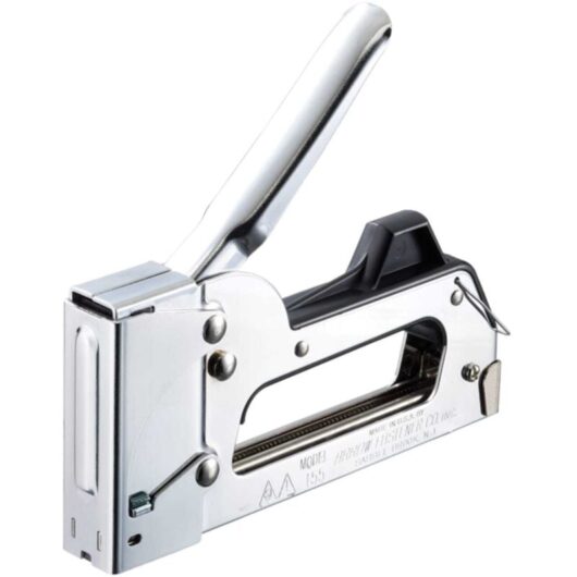 High-Quality Arrow T55c Chrome Stapler for Professional and Heavy-Duty Use