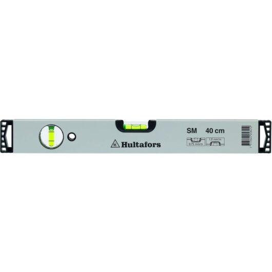 Hultafors - 405841 sm 40 Aluminium diy Spirit Level 2 Vial 40cm HULSM40